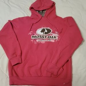 Mossy Oak pink hoodie